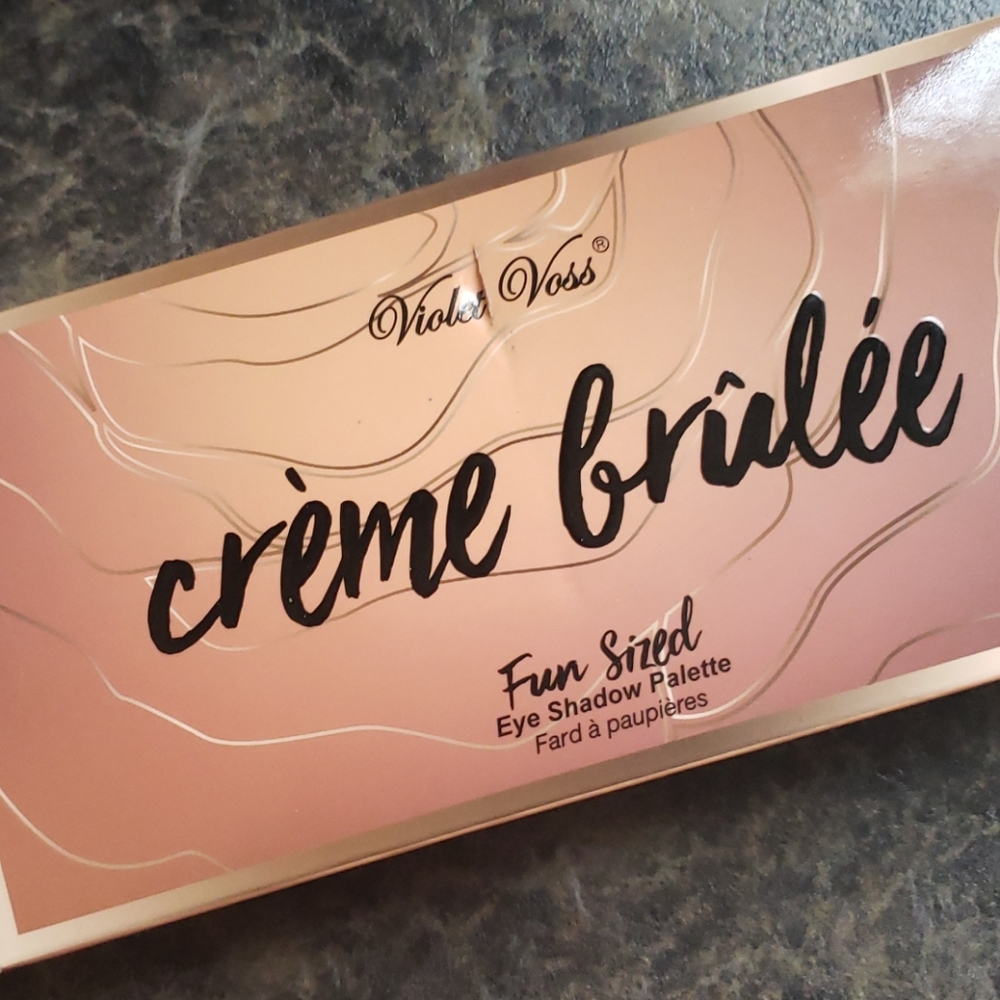 Violet voss creme brulee palette